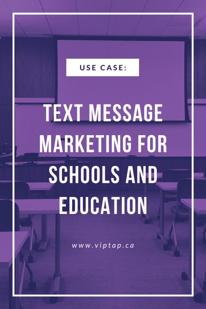 Text Message Marketing for Schools and Education